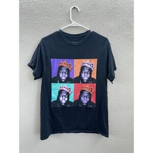 The Notorious BIG T-Shirt Size Medium Black Short Sleeve Graphic Shirt